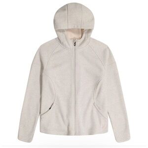 Spyder Cara Full Zip Jacket Women's Small Hooded Oatmeal Heather like NEW